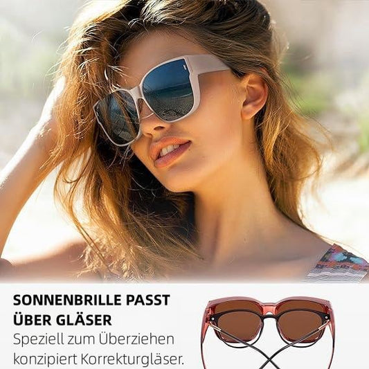 🔥LETZTER TAG 49 % RABATT🔥Passende Sonnenbrille mit UV400-Schutz